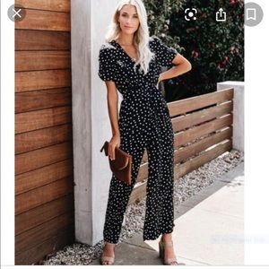 Polka dot Vici Jumpsuit!